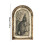 Arco de madeira vintage com coelho da Páscoa, 30 cm (12 polegadas) 3