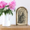 Arco de madeira vintage com coelho da Páscoa, 30 cm (12 polegadas) 4