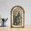 Arco de madeira vintage com coelho da Páscoa, 30 cm (12 polegadas) 5