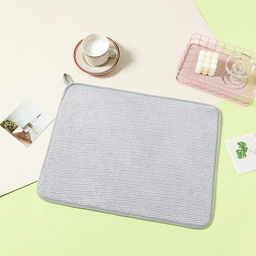 Microfiber Dish Drying Mat 12.2 x 7.87 in 1