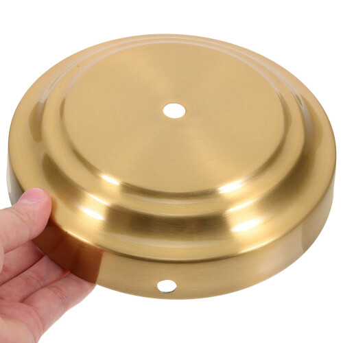 Golden Copper Table Lamp Base Round 15.8 cm 2