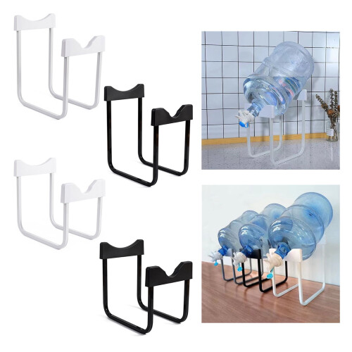 Supporto per dispenser d'acqua in metallo con pressa manuale, tipo 1 gallone 1