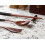 Wooden Chopsticks, Spoon & Fork Set 3-Piece 5