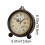 Vintage Analog Alarm Clock with Night Light and Silent 3