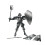3D-utskriven ledad robotfigur 4,7 i 4-pack 4