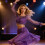 Professional Women's Belly Dance Top with Sequins and-Red os 6