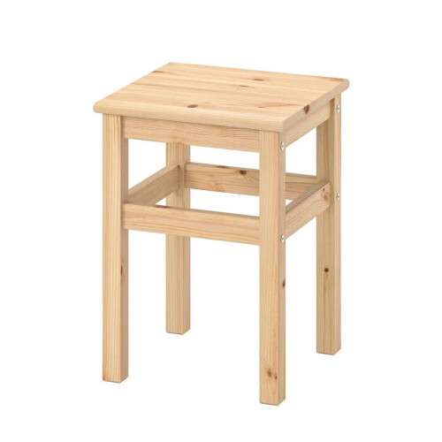 IKEA ODDVAR Wooden Stool - 45cm