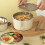 Isolierte Bento-Box aus Edelstahl, 1000 ml 5