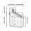 Airtight Rice Dispenser with Measuring Cup – 1.5L 2