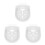 3Pcs White No Punching Camera Bracket Wall Mounted Router Shelf 7