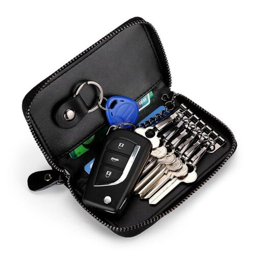 Multifunctional Key Case / Key Wallet in Genuine Leather_Surprise Gift 2