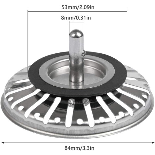 pcs sink strainer/sink stopper sink stop hole kitchen/bathroom_Surprise Gift 1