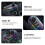 ABS Wireless Car Player Black Transmitter Adapter with USB Ports 5