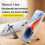 Cellphone Kickstand, Vertical and Horizontal Metal Phone-White 7