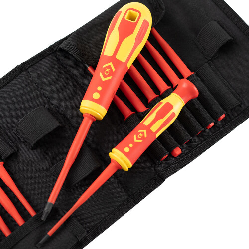 CK Tools CK Tools T4935 VDE Interchangeable Slim Screwdriver Set 16pc 1