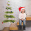 Wall-Mounted Christmas Tree with Decorative Balls 5