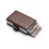 RFID wallet with pop-up function in faux leather - dark brown_Surprise Gift 2