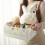 Foldable Plastic Storage Basket 20.5 x 14.7 x 9.3 cm 5
