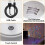Multicolor LED Tree Light with Remote Control, 108 Adjustable Indoor Fairy Lights compatible f_Material: Polyester/Material: Polyester_Surprise Gift 5