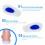 2-pack Heel Inserts - Silicone Shoe Inserts - Transparent_Surprise Gift 3