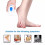 2-pack Heel Inserts - Silicone Shoe Inserts - Transparent_Surprise Gift 4