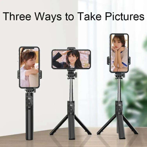 Support de téléphone extensible avec Bluetooth - P20S - Télécommande_Cadeau surprise 1