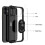 iPhone compatible 12 / 12 Pro Silicone Shockproof Cover - Black_Surprise Gift 2