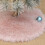 Pink Plush Christmas Tree Skirt 22 in 1