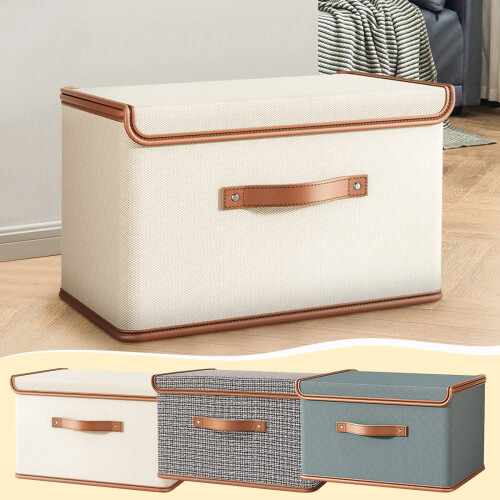 Foldable Fabric Storage Box 14.6 x 11.0 x 10.2 in