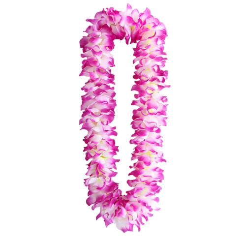 Hawaiian Silk Flower Leis 24-Pack