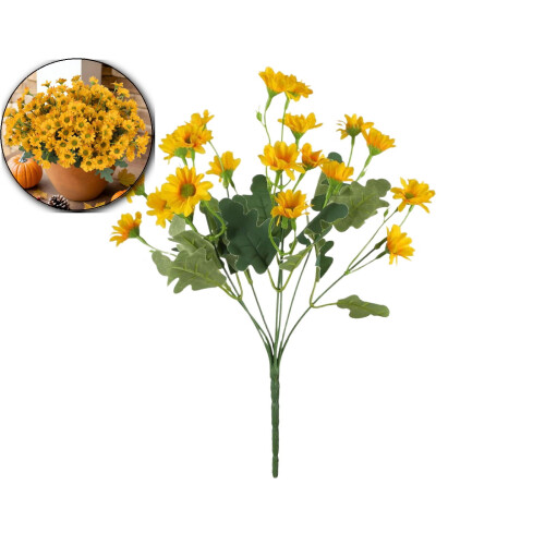 Chamomile Artificial Wedding Bouquet 35cm