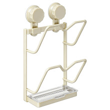 Wall-Mounted Wire Hanging Basket with 2 or 3 Grids