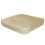 Firkantet spabadsovertræk beige 237,5 x 28,5 cm 1
