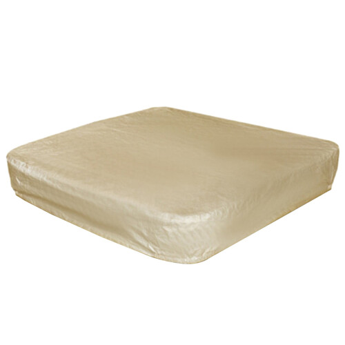Firkantet spabadsovertræk beige 237,5 x 28,5 cm