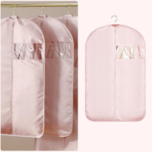 Housse à vêtements rose suspendue 130 x 58 cm – Voyage léger