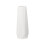 White Plastic Imitation Glazed Vase 20cm 1