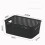 Plastic Woven Storage Basket 25.6 x 18 x 10.1 cm 1