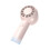 Kleiner Desktop-Handventilator, schnelles Aufladen über-Rosa 1