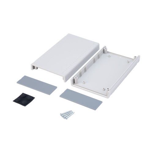 R-TECH 524332 Modem Case ABS Grey 158x95x36 1