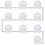 LED lights compatible Makeup Mirror Dressing Table - Attach around mirror_white/White_Surprise Gift 3