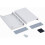 R-TECH 524332 Modem Case ABS Grey 158x95x36 4