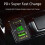 Type-C USB Car Cellphone Charging Port with Voltmeter-red light 3
