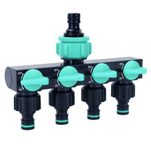 Efficient Flows Regulator Splitter 4 Outputs With-Blue