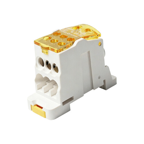 Single Stage Splitter Box One In Several Out Junction-Yellow