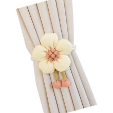 Curtain Tiebacks Decorative Curtain Holdbacks Retro Flower-1