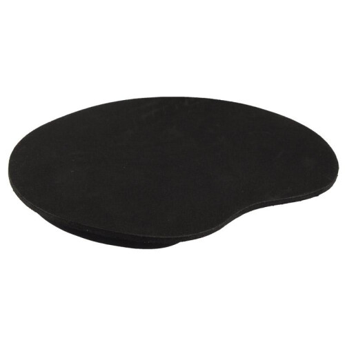 Thin Mouse Pad with Wrist Rest - Black_black/Black_Surprise Gift 1