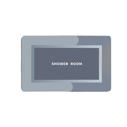 Super Absorbent Quick-Dry Bathroom Rug with Non-Slip Rubber 1