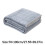Plaid en flanelle grise 28 x 40 pouces 3