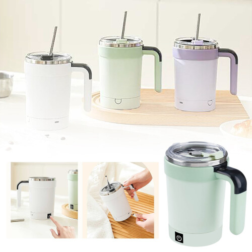 Electric Self-Stirring Coffee Mug 13 oz 1
