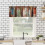 Landhaus-Gardine, 137 x 46 cm, Polyester, Stangendurchzug 2